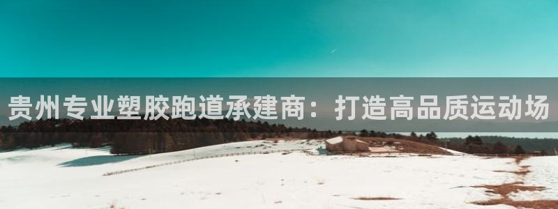 尊龙凯时z6官网：贵州专业塑胶跑道承建商：打造高品质运动场