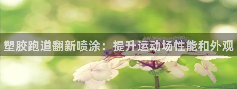 尊龙人生就是博用现金玩一下：塑胶跑道翻新喷涂：提升运