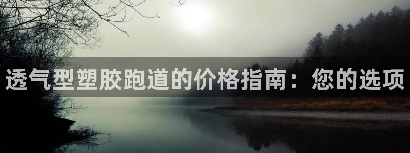 凯时官网app下载官方网站：透气型塑胶跑道的价格指南：您的选项