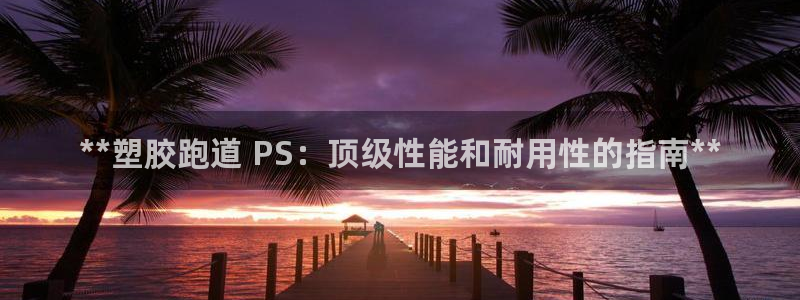 尊龙AG旗舰厅APP：**塑胶跑道 PS：顶级性能和