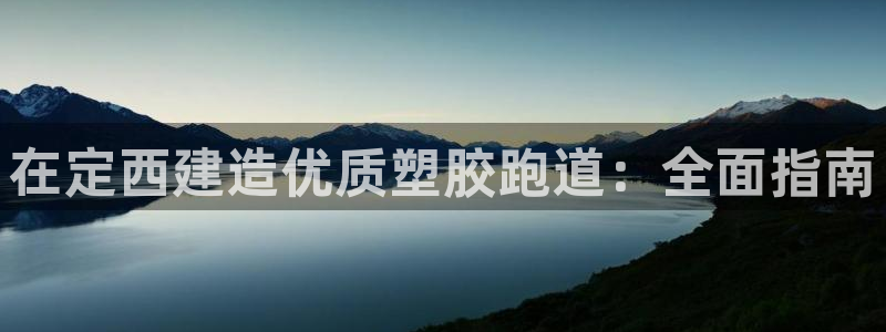 尊龙官网网站：在定西建造优质塑胶跑道：全面指南